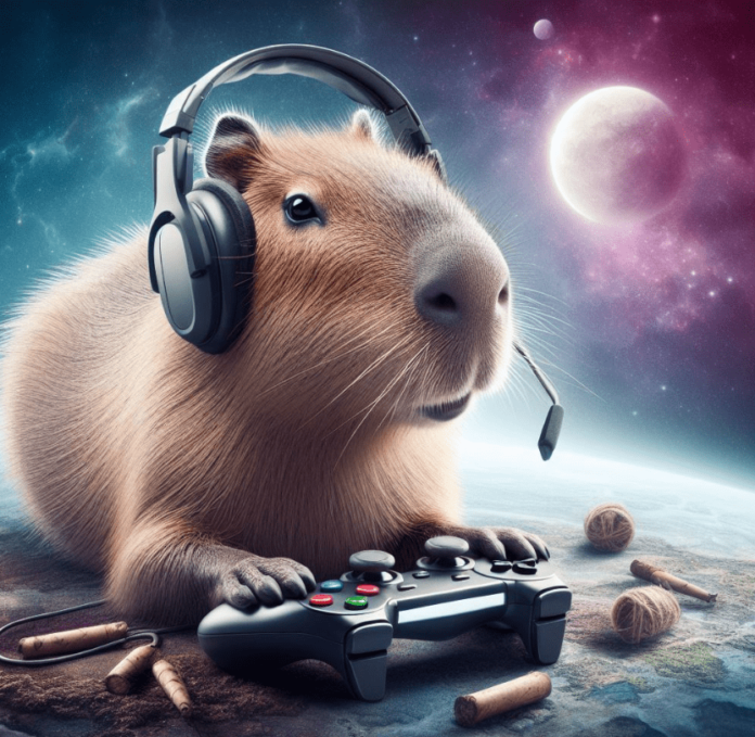 capivara gamer